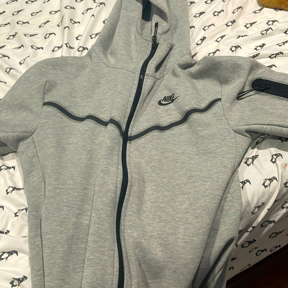 Gray Nike tech
